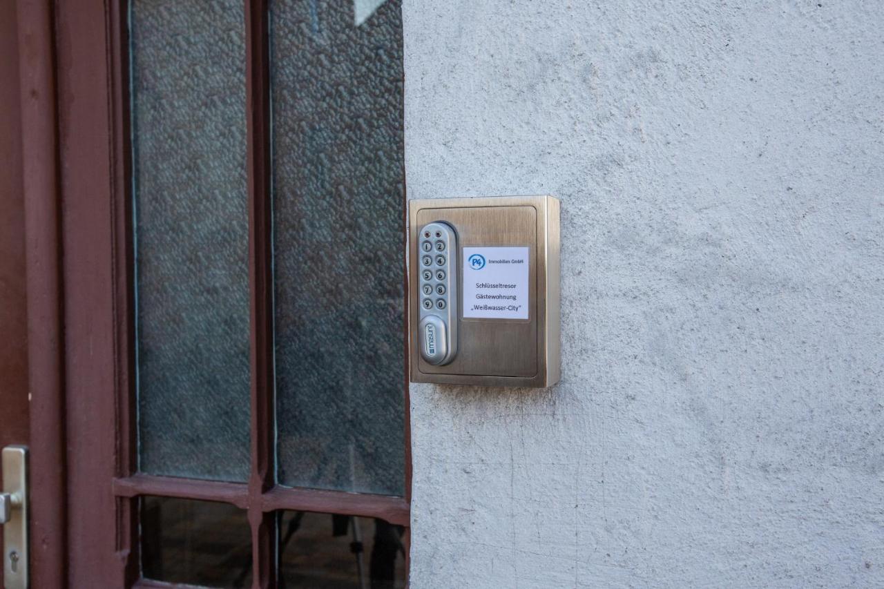 Gaestewohnung Weisswasser City Exteriör bild