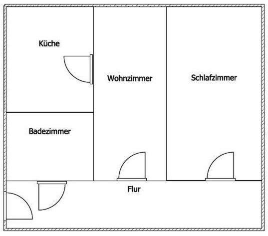 Gaestewohnung Weisswasser City Exteriör bild